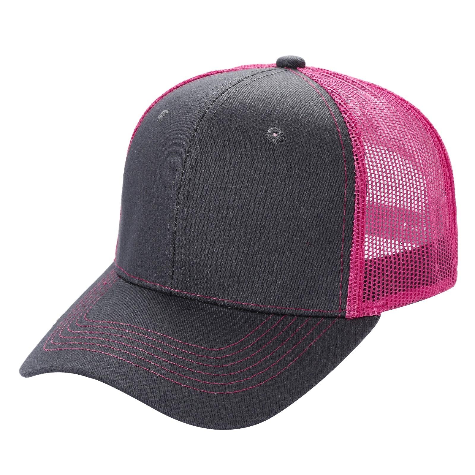6CTM - 6 Panel Curve Trucker Mesh Hat - Image 92