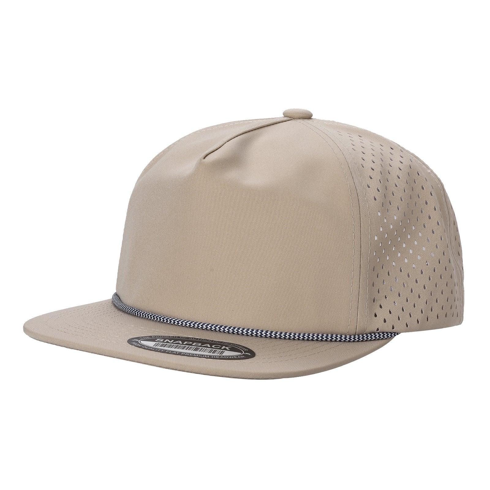 5WPR-5PANEL WATER PROOF HAT WITH ROPE - Image 4