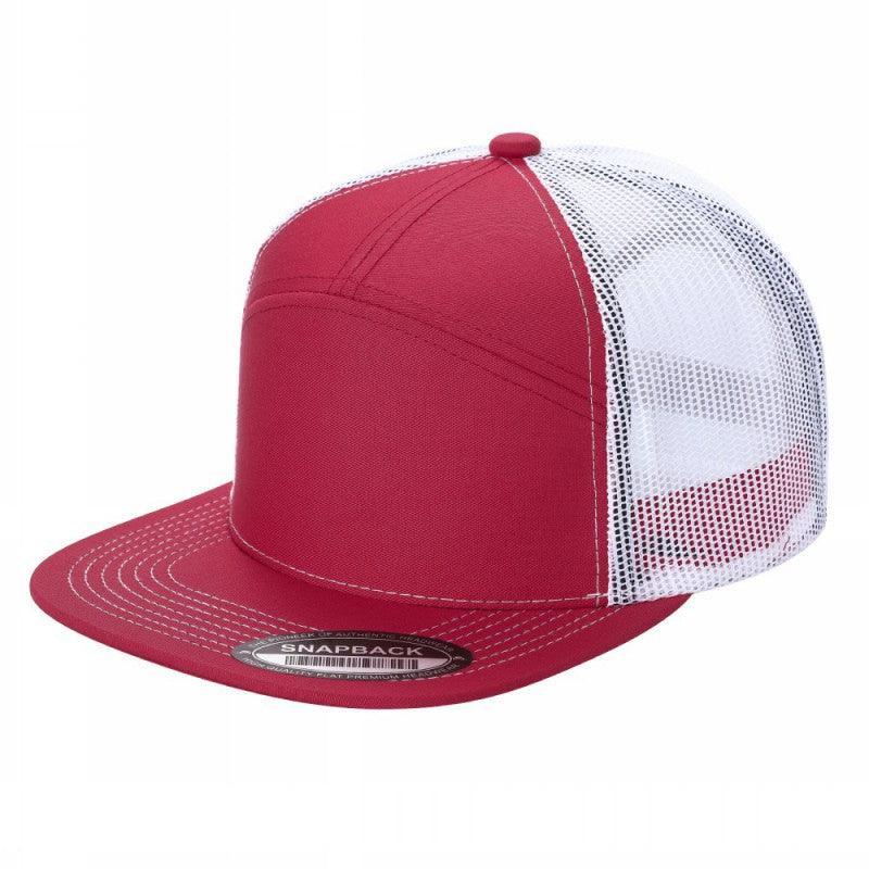 7FTM - 7 Panel Flat Bill Trucker Cap - Image 11
