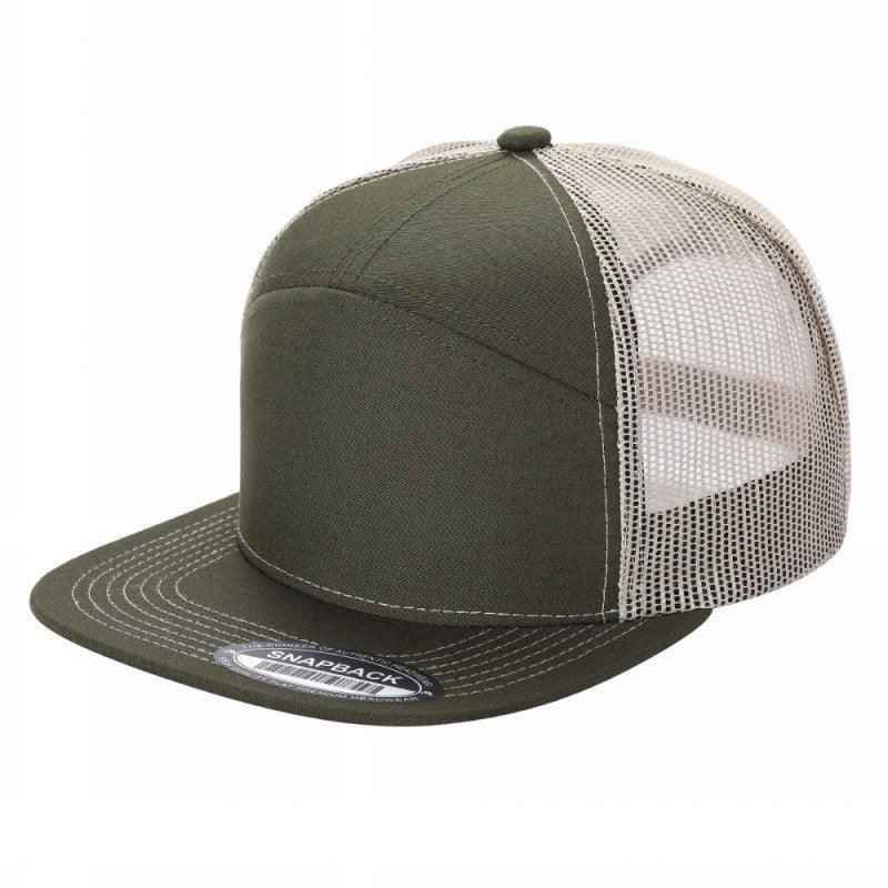 7FTM - 7 Panel Flat Bill Trucker Cap - Image 15