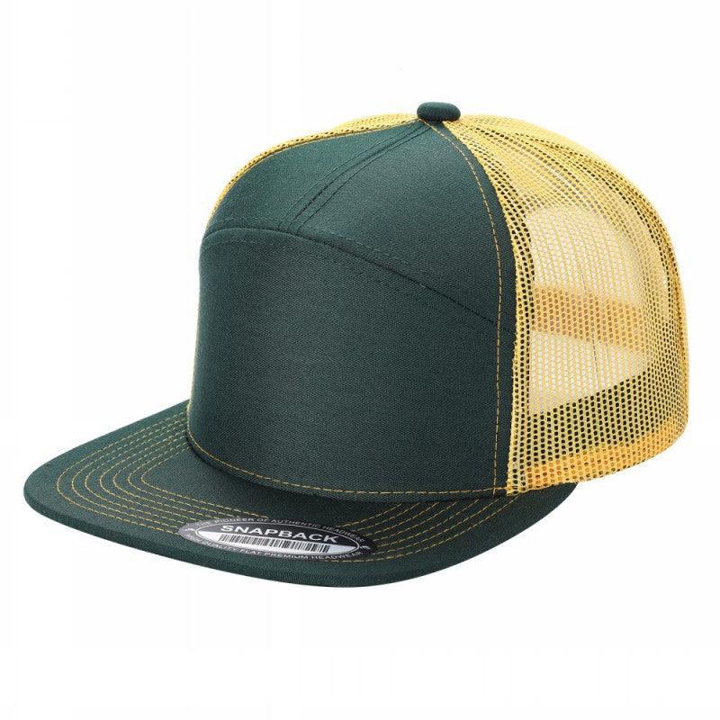 7FTM - 7 Panel Flat Bill Trucker Cap - Image 18