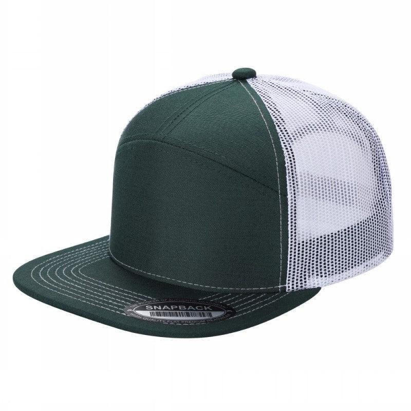 7FTM - 7 Panel Flat Bill Trucker Cap - Image 26