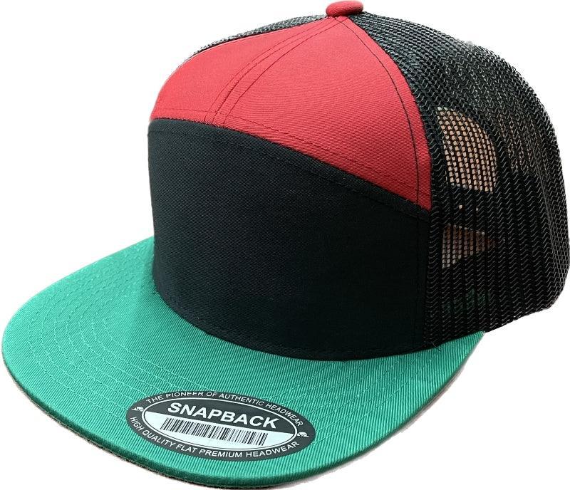 7FTM - 7 Panel Flat Bill Trucker Cap - Image 43