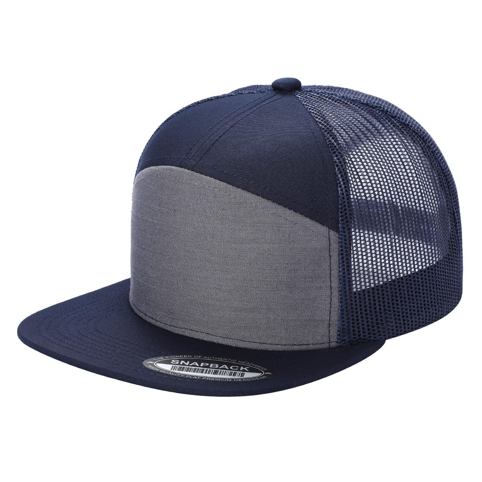7FTM - 7 Panel Flat Bill Trucker Cap - Image 50