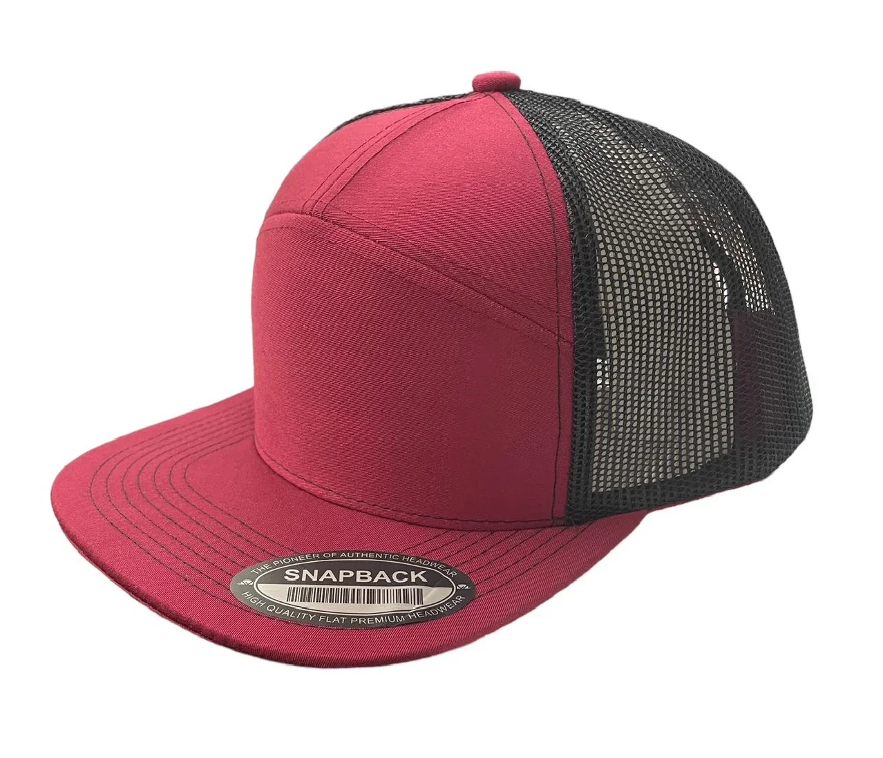 7FTM - 7 Panel Flat Bill Trucker Cap - Image 53