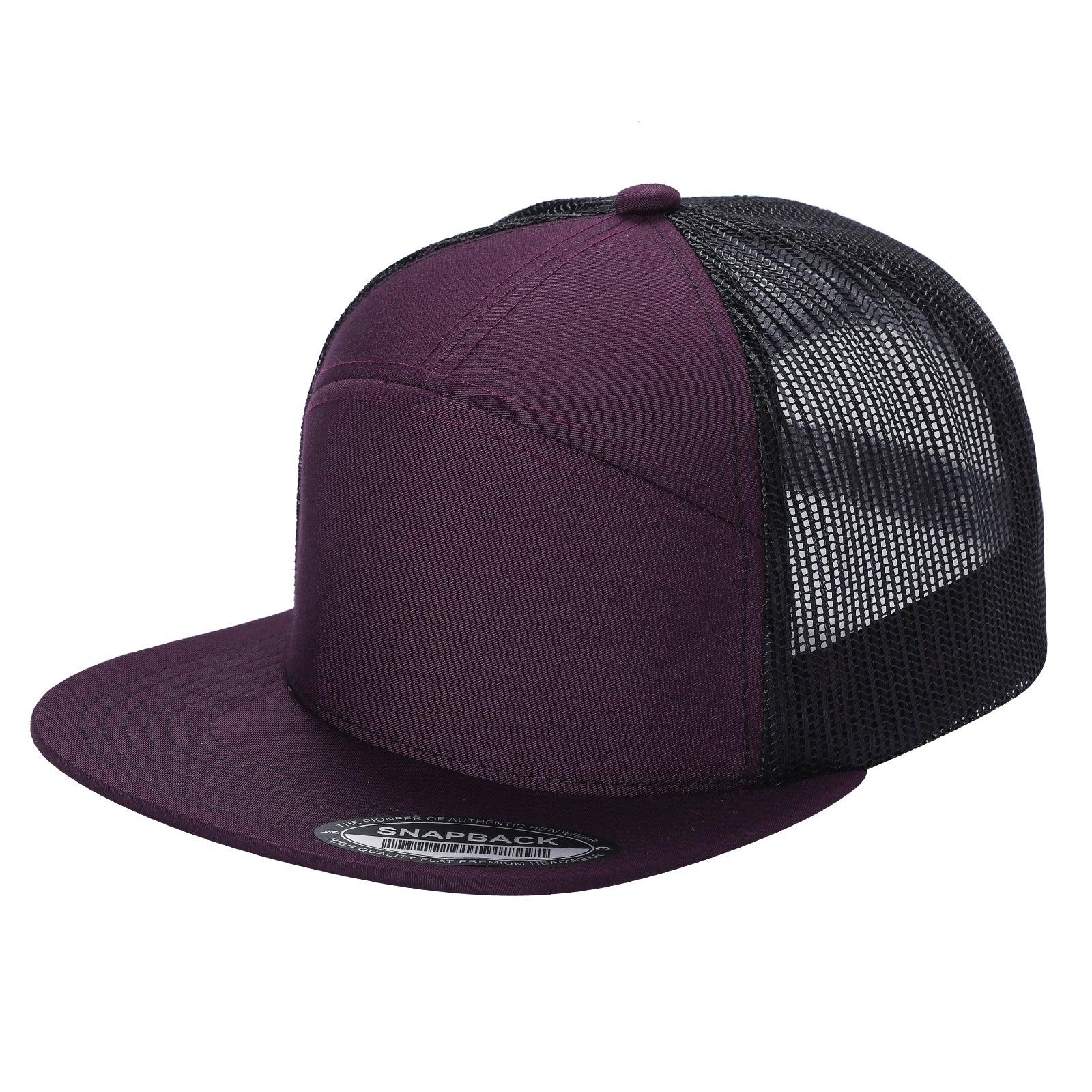 7FTM - 7 Panel Flat Bill Trucker Cap - Image 54
