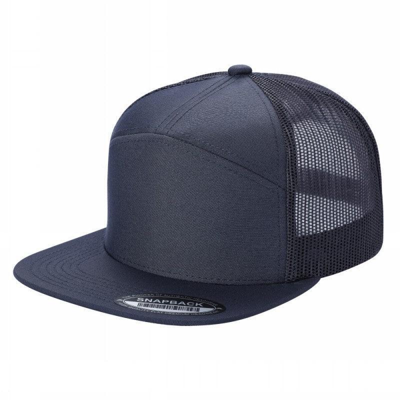 7FTM - 7 Panel Flat Bill Trucker Cap - Image 58