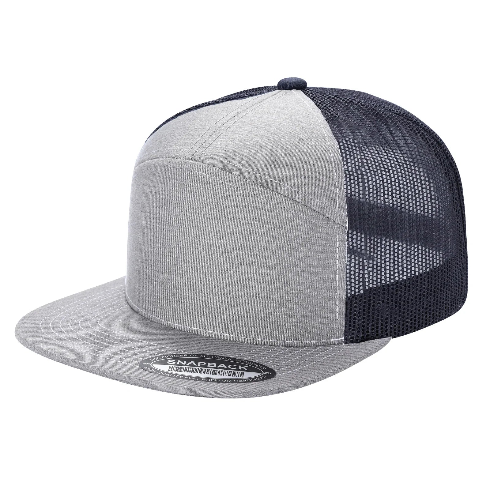 7FTM - 7 Panel Flat Bill Trucker Cap - Image 63
