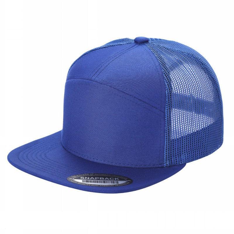 7FTM - 7 Panel Flat Bill Trucker Cap - Image 66