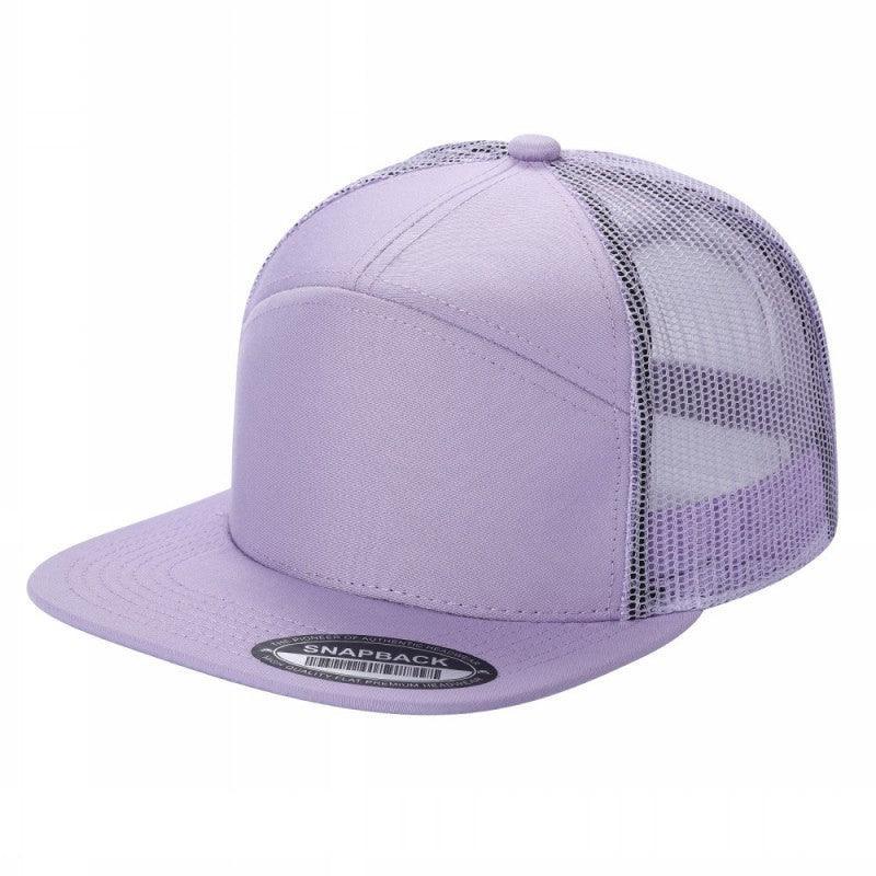 7FTM - 7 Panel Flat Bill Trucker Cap - Image 68