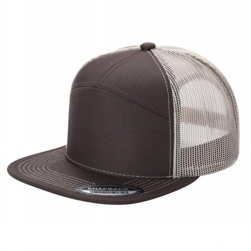 7FTM - 7 Panel Flat Bill Trucker Cap - Image 9